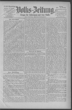 Berliner Volkszeitung on Dec 31, 1895