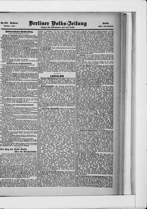 Berliner Volkszeitung vom 01.07.1904