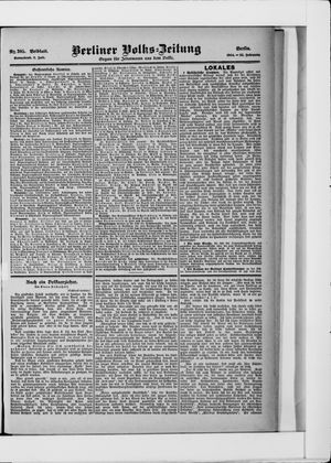 Berliner Volkszeitung on Jul 2, 1904
