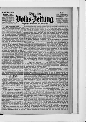 Berliner Volkszeitung vom 06.07.1904