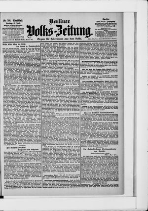 Berliner Volkszeitung vom 08.07.1904