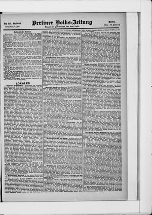 Berliner Volkszeitung vom 09.07.1904