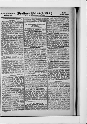 Berliner Volkszeitung vom 10.07.1904