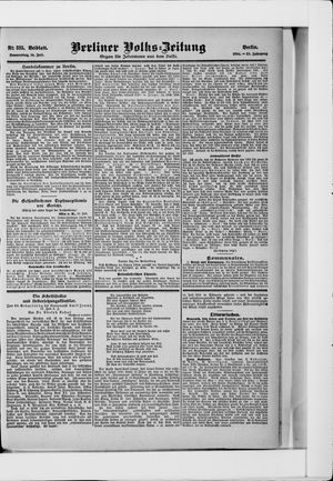 Berliner Volkszeitung vom 14.07.1904