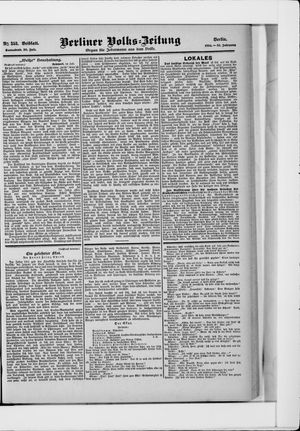 Berliner Volkszeitung vom 30.07.1904