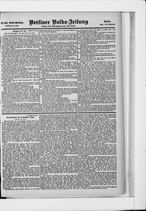 Berliner Volkszeitung vom 31.07.1904