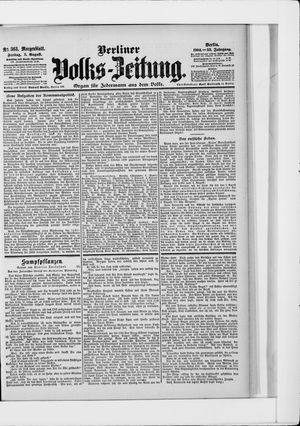 Berliner Volkszeitung vom 05.08.1904