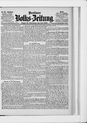 Berliner Volkszeitung vom 05.08.1904