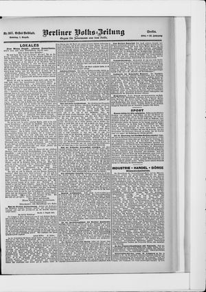 Berliner Volkszeitung vom 07.08.1904