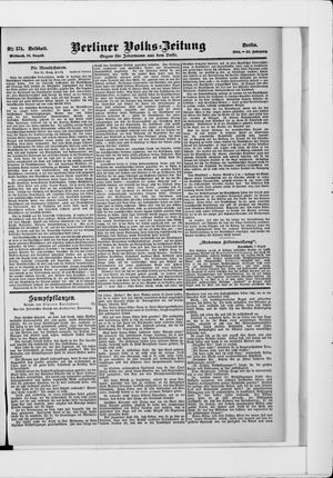 Berliner Volkszeitung vom 10.08.1904
