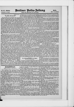 Berliner Volkszeitung vom 13.08.1904