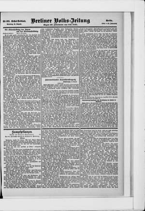 Berliner Volkszeitung vom 21.08.1904