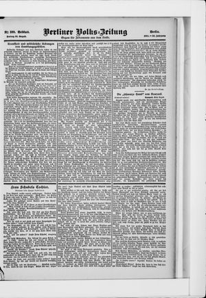 Berliner Volkszeitung vom 26.08.1904