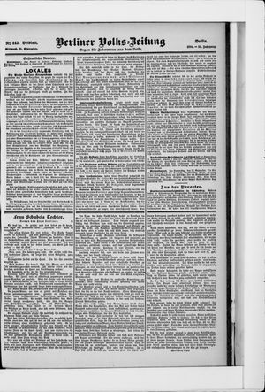 Berliner Volkszeitung vom 21.09.1904