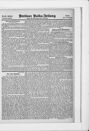 Berliner Volkszeitung vom 30.09.1904