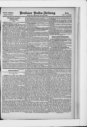 Berliner Volkszeitung vom 04.11.1904