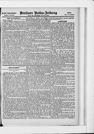 Berliner Volkszeitung vom 06.11.1904