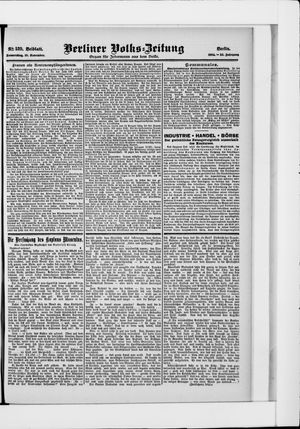 Berliner Volkszeitung vom 10.11.1904
