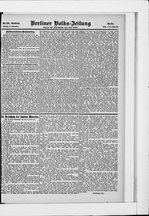 Berliner Volkszeitung on Nov 11, 1904