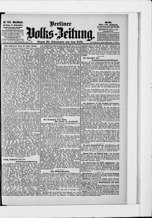 Berliner Volkszeitung vom 11.11.1904