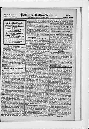 Berliner Volkszeitung vom 24.11.1904