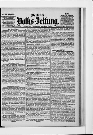 Berliner Volkszeitung on Nov 26, 1904