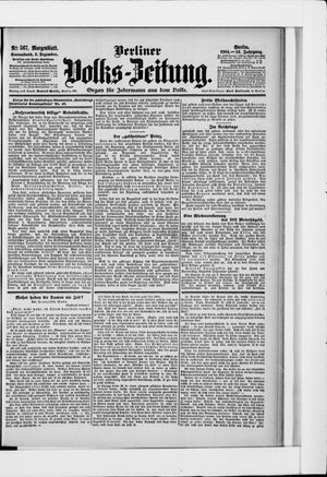Berliner Volkszeitung on Dec 3, 1904
