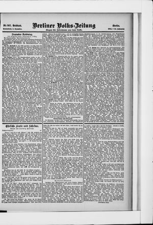 Berliner Volkszeitung on Dec 3, 1904