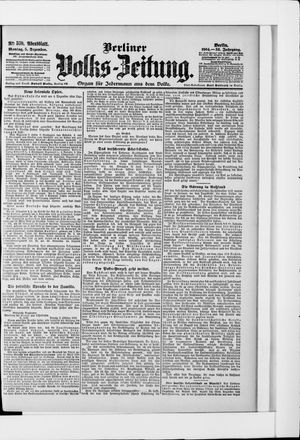 Berliner Volkszeitung vom 05.12.1904