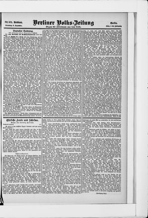 Berliner Volkszeitung on Dec 6, 1904