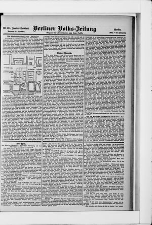 Berliner Volkszeitung vom 11.12.1904