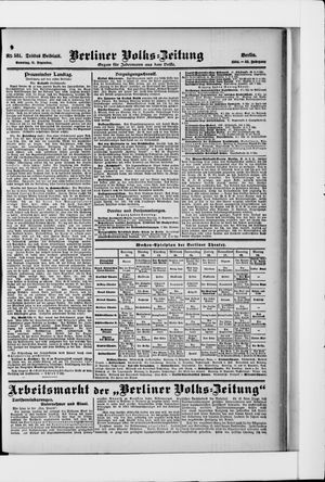 Berliner Volkszeitung vom 11.12.1904