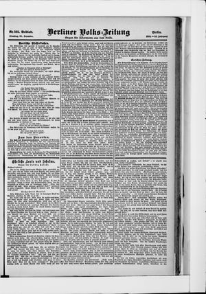 Berliner Volkszeitung vom 20.12.1904