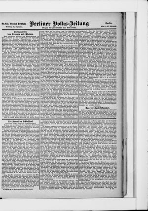 Berliner Volkszeitung vom 25.12.1904