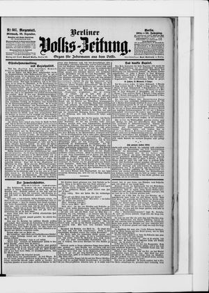 Berliner Volkszeitung vom 28.12.1904