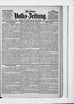 Berliner Volkszeitung vom 29.12.1904