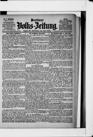 Berliner Volkszeitung on Jan 2, 1905