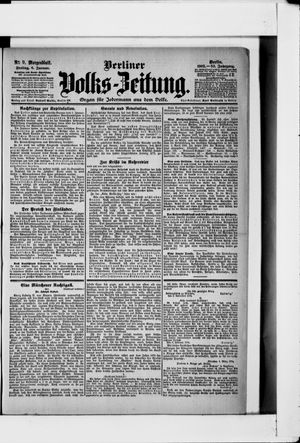 Berliner Volkszeitung vom 06.01.1905