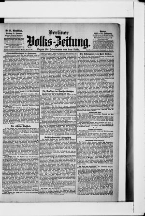 Berliner Volkszeitung vom 06.01.1905