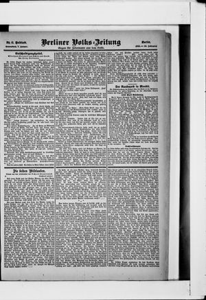 Berliner Volkszeitung vom 07.01.1905