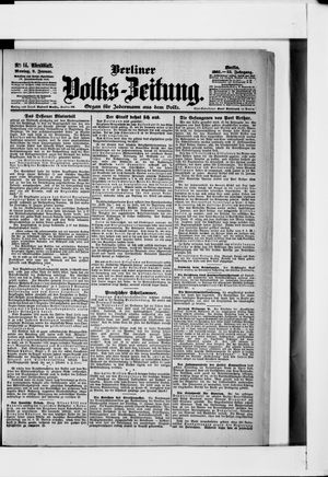 Berliner Volkszeitung vom 09.01.1905