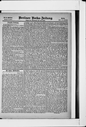 Berliner Volkszeitung vom 13.01.1905