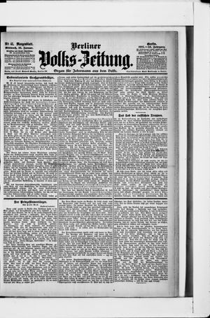 Berliner Volkszeitung vom 25.01.1905