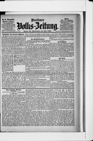 Berliner Volkszeitung vom 01.02.1905