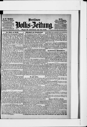 Berliner Volkszeitung vom 16.02.1905