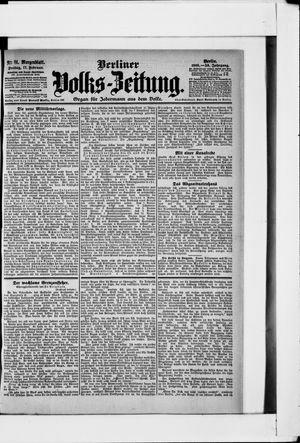 Berliner Volkszeitung vom 17.02.1905