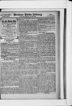 Berliner Volkszeitung vom 19.02.1905