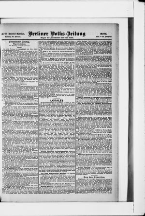 Berliner Volkszeitung vom 26.02.1905