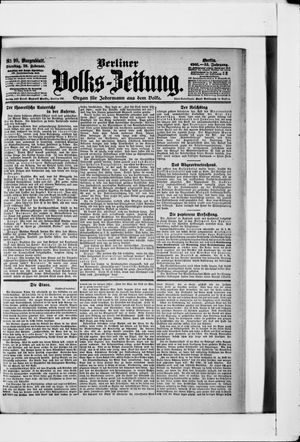 Berliner Volkszeitung vom 28.02.1905