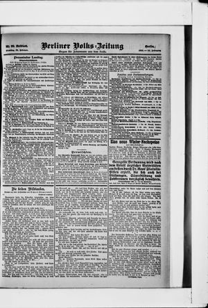 Berliner Volkszeitung vom 28.02.1905
